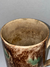 Load image into Gallery viewer, Staffordshire Creamware Whieldon Tankard Ca. 1790’s Brown Green