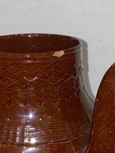 Load image into Gallery viewer, Staffordshire Creamware Redware Engine Turned Coffee Pot Ca. 1790’s