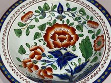 Load image into Gallery viewer, Staffordshire Pearlware Gaudy Dutch Soup Plate Carnation Ca. 1820 Rare Large
