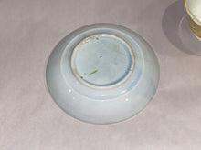 Load image into Gallery viewer, Staffordshire Yellow Spatterware Cup And Saucer Thistle Pattern Ca. 1830