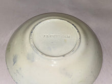 Load image into Gallery viewer, Rainbow Spatterware Childs Size Cup and Saucer Blue and Green Ca. 1830