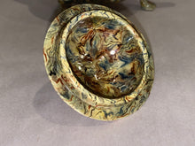 Load image into Gallery viewer, Staffordshire Agateware Footed Teapot Circa 1770