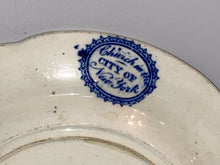 Load image into Gallery viewer, Historical Staffordshire Blue Transfer Plate Church In The City Of New York B
