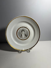 Load image into Gallery viewer, Historical Staffordshire Porcelain Plate With Robert Fulton Ca. 1820’s

