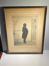 Load image into Gallery viewer, Antique Lithograph Print Silhouette Daniel Webster Currier Type

