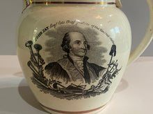 Load image into Gallery viewer, Staffordshire War of 1812 Pitcher John Jay and Attack on Fort Oswago
