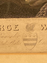 Load image into Gallery viewer, Original 19th Century Medium Folio Engraving Of General George Washington Stuart
