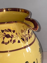 Load image into Gallery viewer, Staffordshsire Canary Pink Luster Transfer Pitcher View of Lake George New York Ca. 1820
