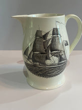 Load image into Gallery viewer, Staffordshire Creamware John Adams and Liberty Poem American Ship
