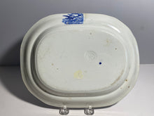 Load image into Gallery viewer, Historical Staffordshire Blue Platter Catskill Mountains Hudson River by Wood 1825
