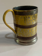 Load image into Gallery viewer, Staffordshire Silver Luster Resist Tankard George lll
