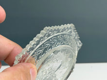 Load image into Gallery viewer, Sandwich Lacy Glass Cup Plates EAPG Verge Washington 561 And 561a
