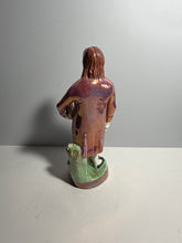 Load image into Gallery viewer, Staffordshire Pink Luster Figure Of Benjamin Franklin Ca. 1840’s
