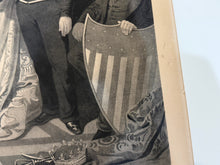 Load image into Gallery viewer, Large Folio Engraving “Union” H. S. Saddler Constitution United States
