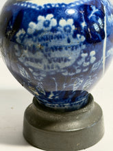 Load image into Gallery viewer, Historical Staffordshire Landing Of Lafayette Pepper Pot Make Do 1825
