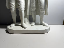 Load image into Gallery viewer, 19th C. Johann Wolfgang Goethe Johann Christoph Friedrich Schiller Parian Figure
