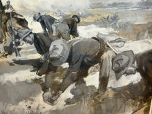 Load image into Gallery viewer, Original Howard Chandler Christy Painting Spanish American War Theodore Roosevelt
