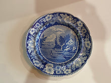 Load image into Gallery viewer, Historical Staffordshire Blue New York From Brooklyn Heights Plate
