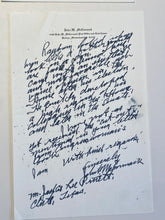 Load image into Gallery viewer, Original signed letter by JOHN W MCCORMACK Speaker HOUSE OF REPRESENTATIVES 1974

