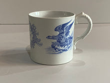 Load image into Gallery viewer, Staffordshire Pearlware Childs Mug America Land of Liberty Eagles and Shields
