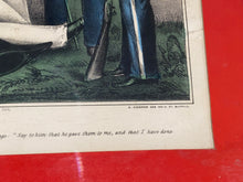 Load image into Gallery viewer, Currier &amp; Ives Type Print Death Of Col. Clay Battle Of Buena Vista Kellogg
