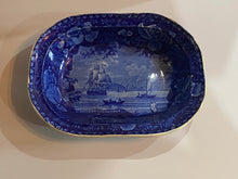 Load image into Gallery viewer, Historical Staffordshire Eirth on the Thames Vegetable Dish by Wood

