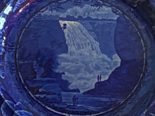 Load image into Gallery viewer, Historical Staffordshire Plate Falls of Montmorenci Near Quebec Ca. 1825
