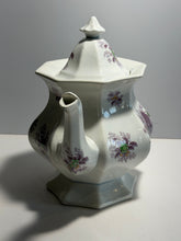 Load image into Gallery viewer, Staffordshire Mulberry Transfer Liberty Cap Patriotic Flag Coffee Pot  1840’s
