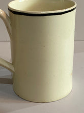 Load image into Gallery viewer, Staffordshire Creamware Liverpool Tankard Sailor Hope Transfer Ca. 1800
