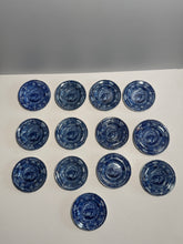 Load image into Gallery viewer, Staffordshire Blue Transfer Cup Plate Quadrupeds Hyena Ca. 1825
