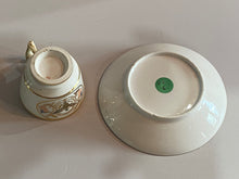 Load image into Gallery viewer, Staffordshire Porcelain Cup and Saucer with The Seal of The United States
