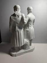 Load image into Gallery viewer, 19th C. Johann Wolfgang Goethe Johann Christoph Friedrich Schiller Parian Figure
