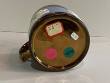 Load image into Gallery viewer, Historical Staffordshire Copper Luster Mug With American Eagle And Shield 1830
