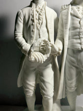 Load image into Gallery viewer, 19th C. Johann Wolfgang Goethe Johann Christoph Friedrich Schiller Parian Figure
