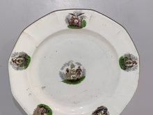 Load image into Gallery viewer, Historical Staffordshire Arms of States Mellor Venables Plate
