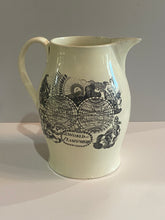 Load image into Gallery viewer, Staffordshire Creamware Liverpool Pitcher World In Planisphere Virtue and Valour Washington
