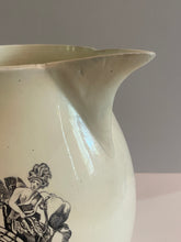 Load image into Gallery viewer, Staffordshire Creamware Liverpool Pitcher World In Planisphere Virtue and Valour Washington
