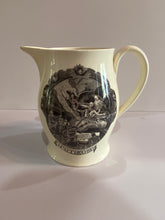 Load image into Gallery viewer, Staffordshire Creamware Liverpool Pitcher Apotheosis Washington American Ship
