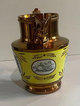Load image into Gallery viewer, Staffordshire Copper Luster Andrew Jackson Pitcher Hero of New Orleans
