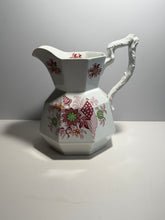 Load image into Gallery viewer, Staffordshire Pink Transfer Liberty Cap Patriotic Flag Large Pitcher Ca. 1840
