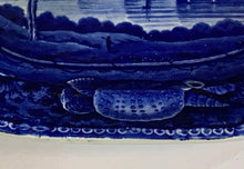 Load image into Gallery viewer, Historical Staffordshire Platter Catskill Montains Hudson River Ca. 1825
