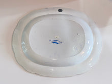Load image into Gallery viewer, Historical Staffordshire Blue Platter States Pattern 14 3/8” Ca. 1825
