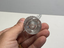 Load image into Gallery viewer, Boston And Sandwich Glass Lacy  Toy Pitcher And Basin Clear With Star Floral

