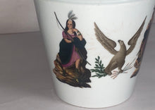 Load image into Gallery viewer, German Porcelain American Patriotic Creamer Indians Greiner Rauenstein Ca. 1830
