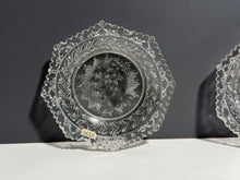 Load image into Gallery viewer, Sandwich Lacy Glass Cup Plates EAPG Verge Washington 561 And 561a
