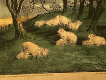 Load image into Gallery viewer, Original Currier &amp; Ives Print American Homestead Spring Great Condition
