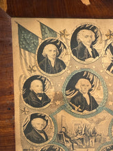 Load image into Gallery viewer, Original N. Currier &amp; Ives Print Presidents Of The United States
