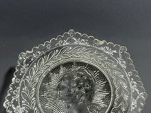 Load image into Gallery viewer, Sandwich Lacy Glass Cup Plates EAPG Verge Washington 561 And 561a
