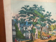 Load image into Gallery viewer, Original Currier &amp; Ives Type Print A Home In The Country Summer By Kelly
