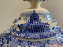 Load image into Gallery viewer, Historical Staffordshire Boston State House Soup Tureen Ca. 1825
